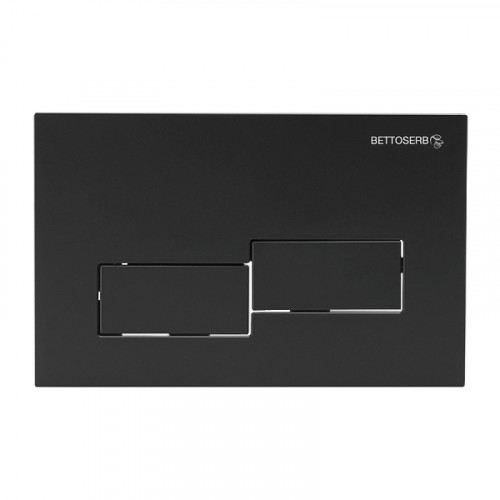 Инсталляция Bettoserb Sava Fix Slim SET40006481 для унитаза с клавишей смыва цвет Черный матовый
