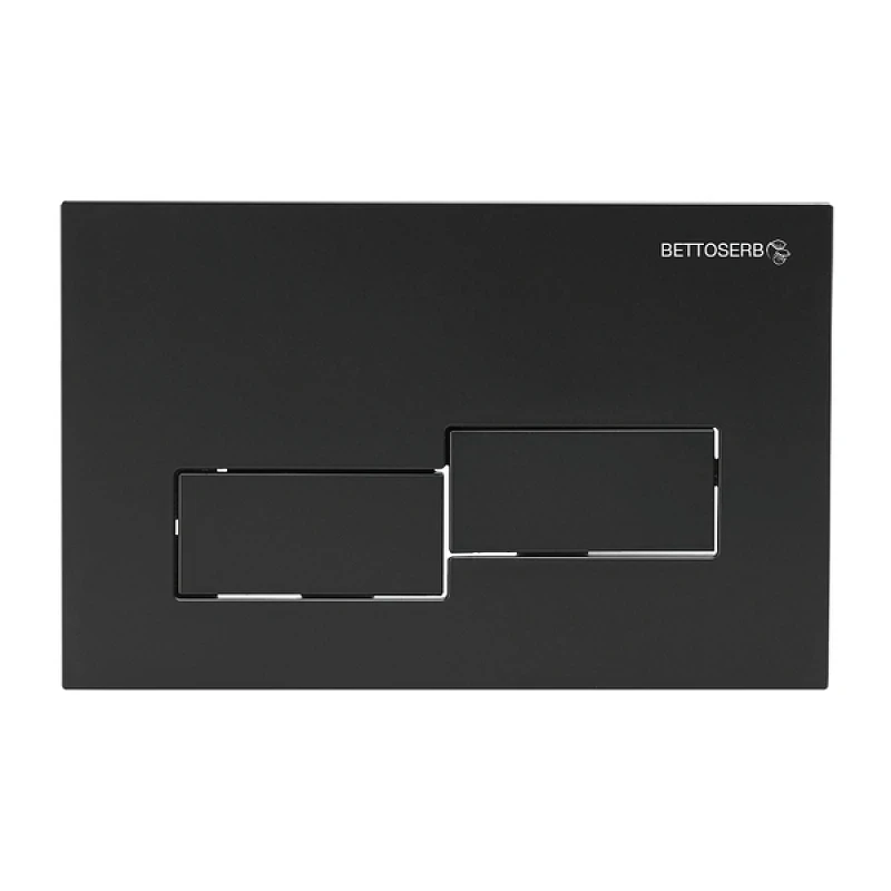 Инсталляция Bettoserb Sava Fix Slim SET40006481 для унитаза с клавишей смыва цвет Черный матовый