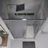 Душевая дверь Niagara Nova 120 NG-65-12CH профиль Хром стекло шиншилла
