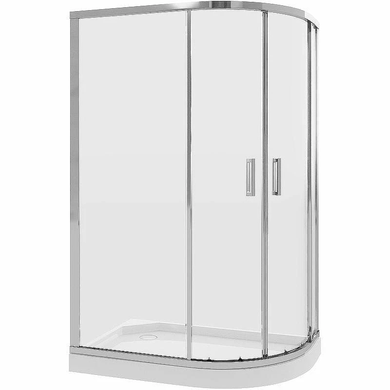 Душевой уголок Niagara Nova 120х80 NG-6621-08 профиль Хром стекло прозрачное