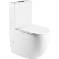 Унитаз компакт WeltWasser Merzbach 011 XL GL-WT 10000012096 с бачком и сиденьем Микролифт фаянс напольный