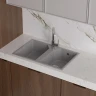 Кухонная мойка Domaci Палермо 77 PR-770-003 цвет Серый
