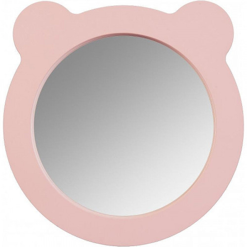 Зеркало Aquaton Каспер Мишка 48 1A283302CR1E0 Розовое матовое