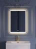 Зеркало BelBagno Марина (Marino) 60 SPC-MAR-600-800-LED-3000K-TCH-WARM с подсветкой с сенсорным выключателем и подогревом