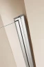 Душевая дверь Cezares Eco 80 ECO-O-B-2-80-P-Cr профиль Хром стекло рифленое