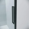 Душевой уголок Grossman Cosmo 120x100 120.K33.02.1210.21.00 профиль Черный матовый стекло прозрачное