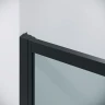 Душевой уголок Grossman Cosmo 120x100 120.K33.02.1210.21.00 профиль Черный матовый стекло прозрачное