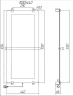 Электрический полотенцесушитель Allen Brau Infinity 100x44 00305012 цвет Медь