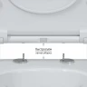 Комплект унитаза с инсталляцией Berges Novum Rimless 043269 с сиденьем Микролифт и клавишей смыва Хром глянец фарфор подвесной