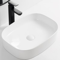 Раковина-чаша Royce Milk 51 RCW-142601WH Белая фаянс накладная
