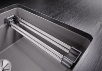 Кухонная мойка Blanco Etagon 500-U 525887 Черная искусственный камень (литьевой мрамор) встраиваемый