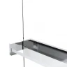 Душевая перегородка Vincea Walk in 90 VSW-1HR900MR профиль цвет Хром стекло зеркальное