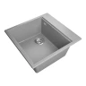 Кухонная мойка Rivelato Tesoro 50 TR-505-L grigio metallizz цвет Серый металлик
