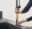 Смеситель для кухни Hansgrohe Talis M54 210 72800670 Черный матовый