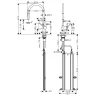 Смеситель для кухни Hansgrohe Talis M54 210 72800670 Черный матовый