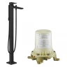Смеситель для ванны Hansgrohe Metropol 32532670S цвет Черный матовый