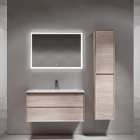 Тумба под раковину Sancos Marmi 2.0 100 MR2.0100EG подвесная Дуб галифакс натуральный МДФ / ЛДСП