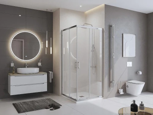 Душевой поддон из искусственного камня BelBagno Uno 80x80 TRAY-MR-UNO-A-80-35-W-CR Белый
