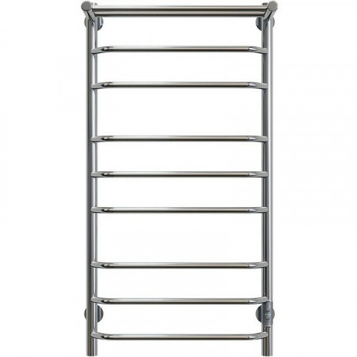 Электрический полотенцесушитель Aringa Бонди 100x50 AR03018CH с полкой Хром