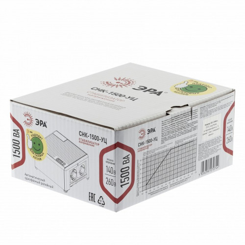 Стабилизатор напряжения Эра  CНК-1500-УЦ