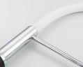 Смеситель для кухни Frap F4452-7 Черный Белый латунь