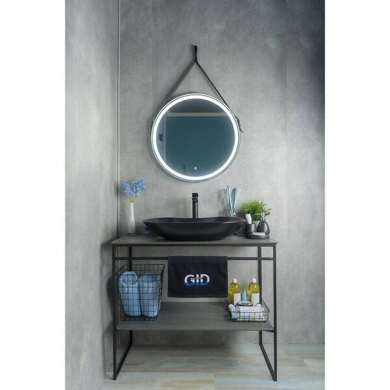 Раковина-чаша Gid Lago Bm9175 66,5 53333 цвет Черный матовый
