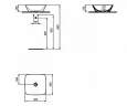 Раковина-чаша Ideal Standard Connect Air 40 E034701 Euro White фарфор накладная