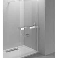 Душевая перегородка Vincea Walk-In HR 90 VSW-4HR900CL профиль Хром стекло прозрачное