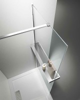 Душевая перегородка Vincea Walk-In HR 90 VSW-4HR900CL профиль Хром стекло прозрачное