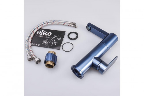 Смеситель для раковины Ekko E1083-23 цвет Синий