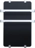 Электрический полотенцесушитель Allen Brau Infinity 100x44 00325623 цвет Черный
