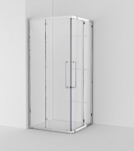 Душевой уголок Cezares Relax-304 90x90 RELAX-304-A-2-90-C-CR профиль Хром глянцевый стекло прозрачное