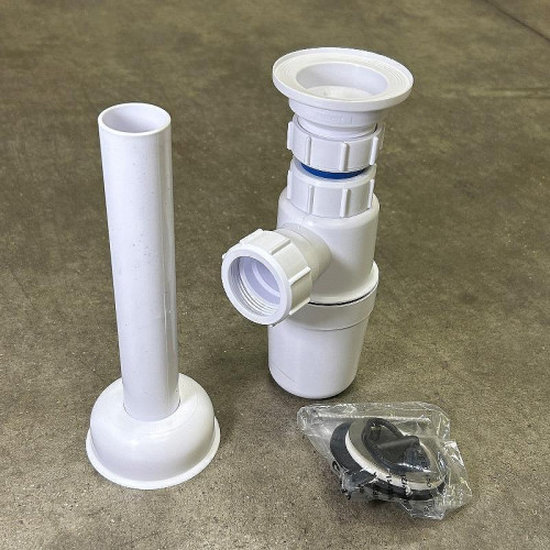 Сифон для раковины McAlpine MRW1 цвет Белый