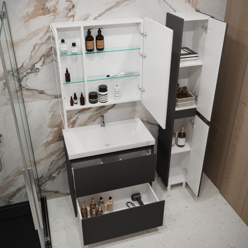 Раковина Stella Polar Азур 80 SP-00001916 цвет Белый