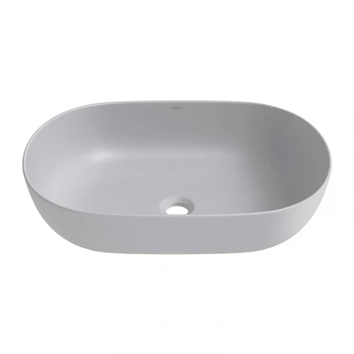 Раковина-чаша Wellsee Chic Riviera 48 326809000 цвет Серый матовый