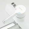Смеситель для ванны Gappo G03-8 G2203-8 универсальный Белый Хром