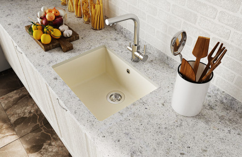 Кухонная мойка Florentina Вега-500 22.320.D0500.201 Жасмин искусственный камень (литьевой мрамор) встраиваемый