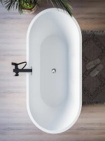 Акриловая ванна Ceruttispa Resia 150x75 RESIA150 10302 Белая без гидромассажа