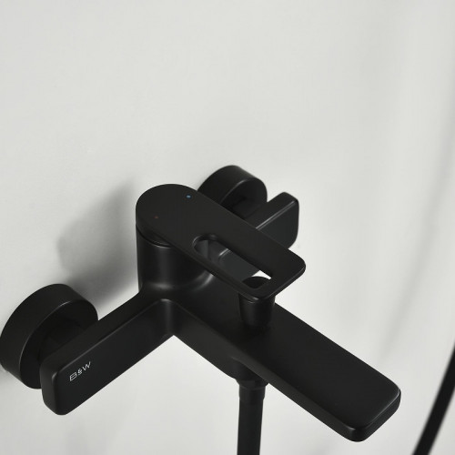 Смеситель для ванны Black&amp;White Gravity GL-9101-MB 9101MB цвет Черный матовый