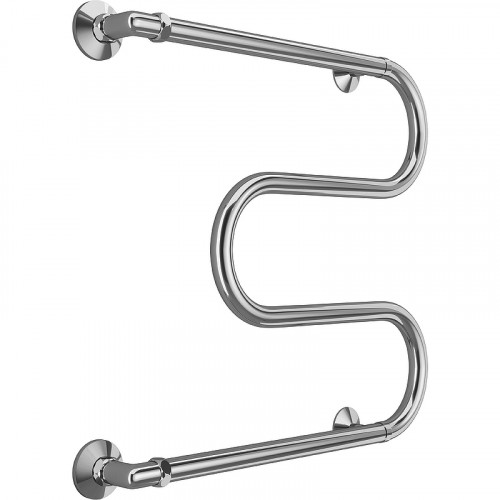 Водяной полотенцесушитель Terminus М-образный (3/4) 500х500 4620768880490 Хром, боковое подключение, G 3/4" НР