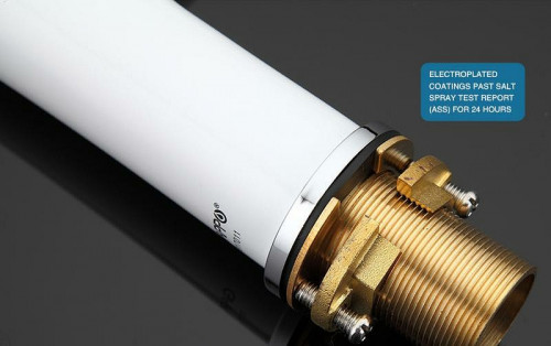 Смеситель для биде Gappo G48 G5048 Белый Хром латунь