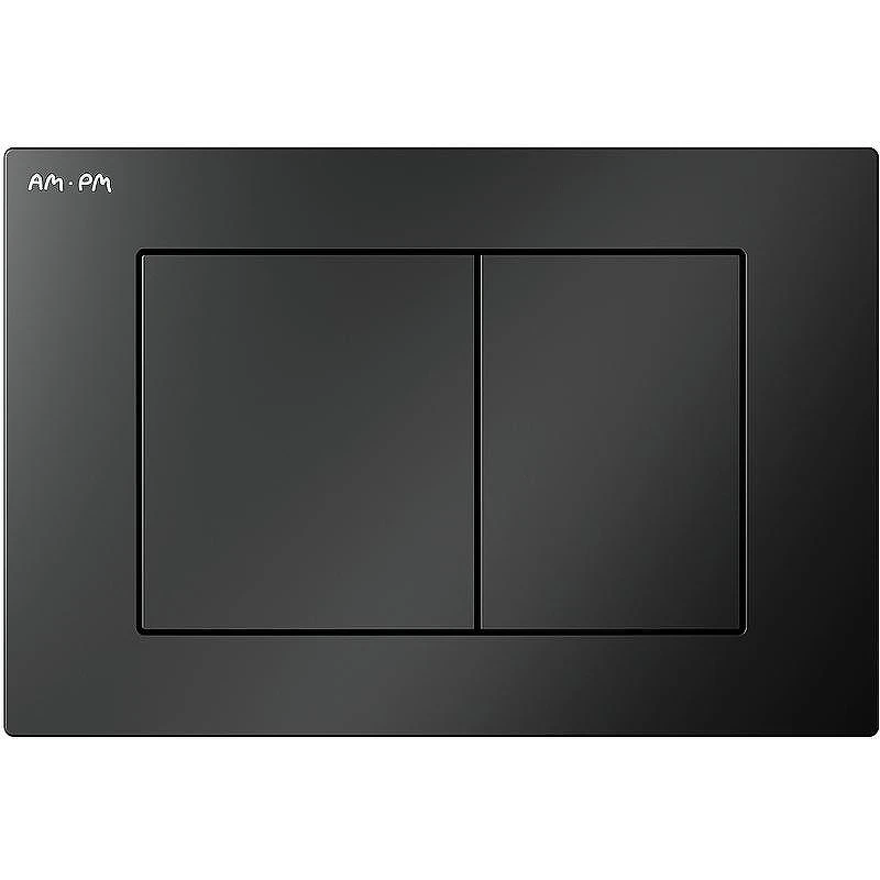 Клавиша смыва AM.PM PrimeFit S I090238 Черная матовая