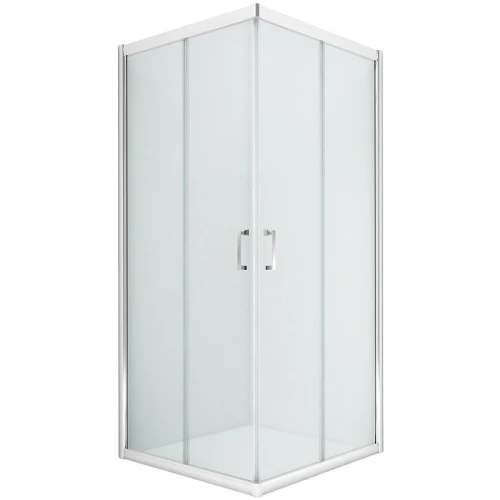 Душевой уголок New Trendy New Varia Chrome 90х90 K-0473 профиль Хром стекло прозрачное
