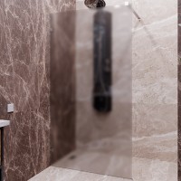 Душевая перегородка Radomir Walk-in G1 110 1-10-0-0-0-1901 профиль Хром стекло матовое