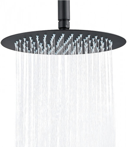 Душевая система Berges Ventas 3R Black 073008 Черная матовая латунь встраиваемый