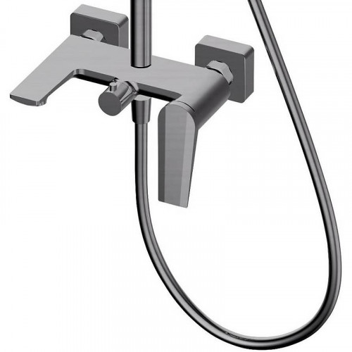 Душевая система Olive's Viar 28511VRGM Оружейная сталь