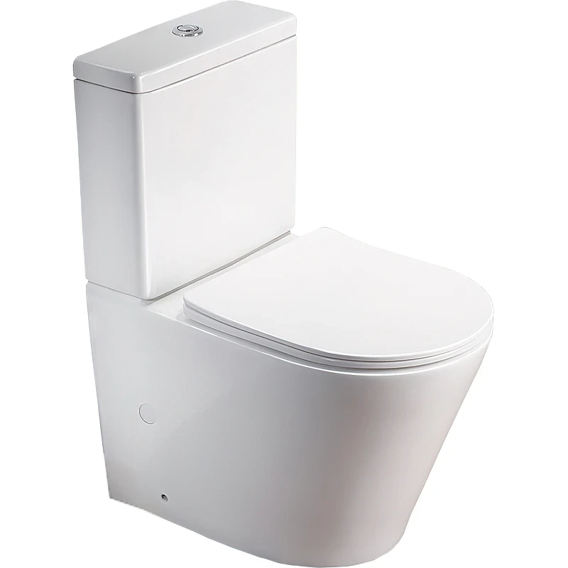 Унитаз компакт SantiLine SL-5014 с бачком и сиденьем Микролифт фаянс напольный