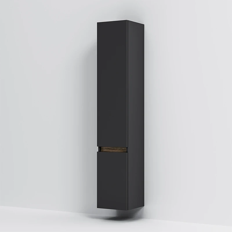 Шкаф пенал AM.PM X-Joy 30 M85ACHR0306BM подвесной Черный матовый МДФ / ЛДСП