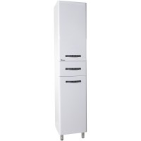 Шкаф пенал Bellezza Анкона 40 R 4629605661018 Белый МДФ / ЛДСП