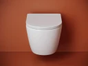 Комплект унитаза DIWO Ceramicanova Uno CN11001T с сиденьем с инсталляцией DIWO 4501 с клавишей смыва цвет Глянцевый белый